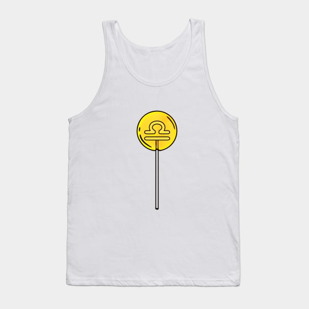 Libra Lollipop Tank Top by wildtribe